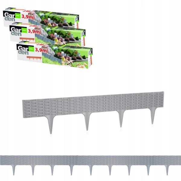 Płotek ogrodowy rattan IBRA Krawężnik 11,7m zdjęcie 1