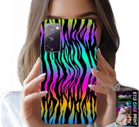 ETUI DO SAMSUNG GALAXY S20 LITE - ABSTRAKCYJNE KOLOROWE WZORY CASE + FOLIA