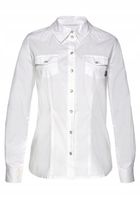 Elegancka bluzka koszulowa ARIZONA z perłowymi napami roz.38