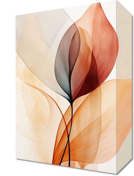 Obraz 20x30cm Eteryczne Liście zdjęcie 1