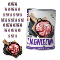 TufTuf mokra karma dla psa Jagnięcina puszka 36x400g Mielonka