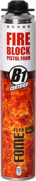Pianka montażowa Fire Block ognioodporna PPOŻ piana B1 750ml Fome Flex zdjęcie 1