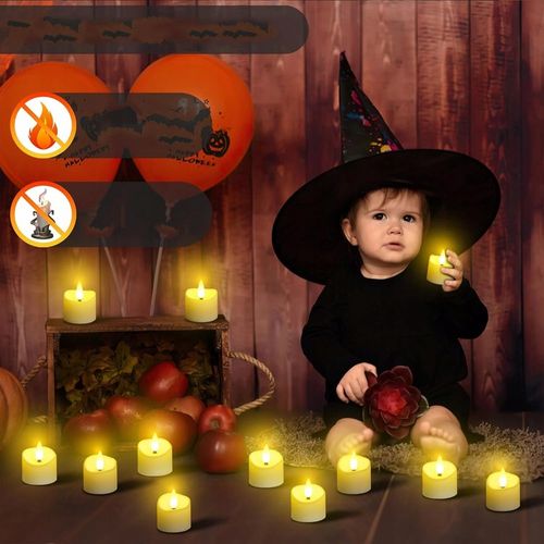 ZESTAW 6 ŚWIEC LED ŁADOWANE Z FUNKCJĄ TIMERA NA BOŻE NARODZENIE I HALLOWEEN na Arena.pl