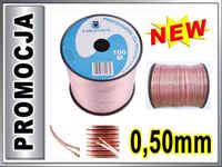 KAB0354 Kabel glosnikowy CCA 2x0.50mm CABLETECH 1