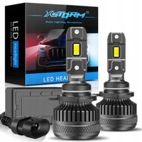 MOCNE ŻARÓWKI SAMOCHODOWE LED HIR2 XSTORM R45 130W 30000LM CANBUS