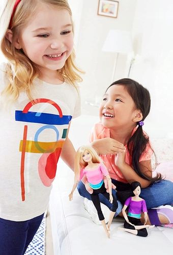 LALKA BARBIE MADE TO MOVE GIMNASTYCZKA DPP74 na Arena.pl