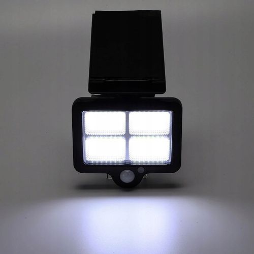 Halogen solarny 4 x Cob czujka ruchu i zmierzchu na Arena.pl