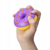 Fioletowy Pączek Donut - Zabawka Sensoryczna - Gniotek Antystresowy NeeDoh