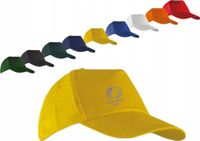 Czapka z daszkiem 5 panelowa TWÓJ HAFT LOGO NAPIS firmowa reklamowa 20 szt