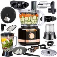 WIELOFUNKCYJNY ROBOT KUCHENNY BERLINGER 16W1 1800W BLENDER MALAKSER TARKA