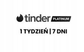 TINDER PLATINUM 1 TYDZIEŃ 7 DNI NA TWOJE KONTO