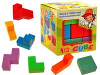 magiczna kolorowa kostka typu tetris | gr0153
