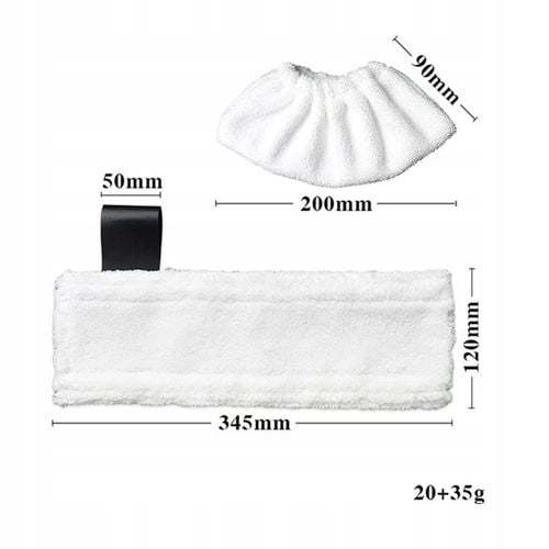 4x Nakładka ściereczka do Parownic Karcher SC1 SC2 SC3 SC4 SC5 SI4 SG4 na Arena.pl