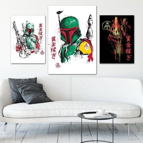 Deco Panel, Zielony łowca nagród 40x60 na Arena.pl
