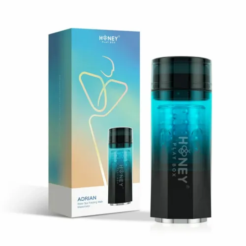 honeyplaybox adrian czarna maszyna intymna z rotacją i hydromasażem na Arena.pl