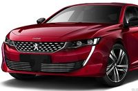 PEUGEOT 508 II - Listwy CHROM GRILL atrapa