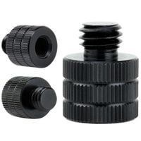 adapter m8 żeński na 3/8" męski przejściówka aluminiowa do kamer statywów