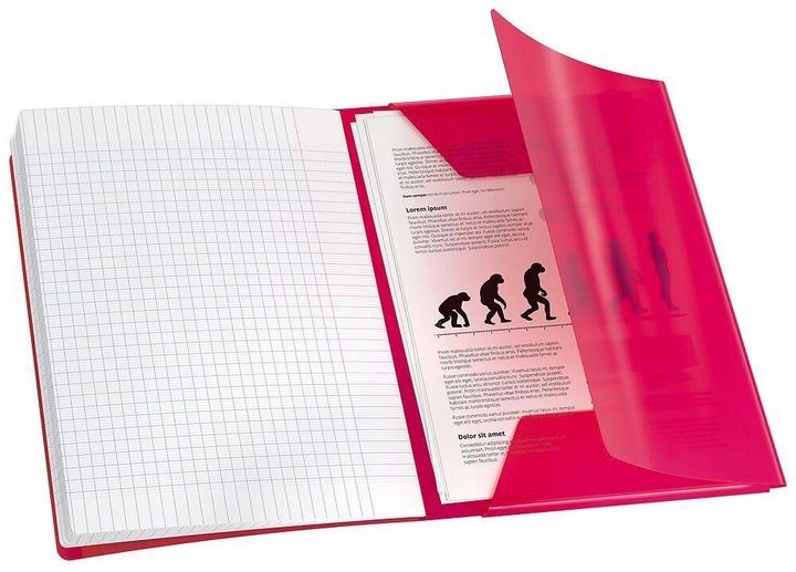 Zeszyt z okładką PP A4 60 kartek w kratkę OXFORD Easybook ZESTAW 8 kolorów zdjęcie 7