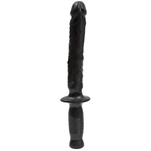 doc johnson manhandler model z uchwytem, pvc, 37 cm, czarny na Arena.pl