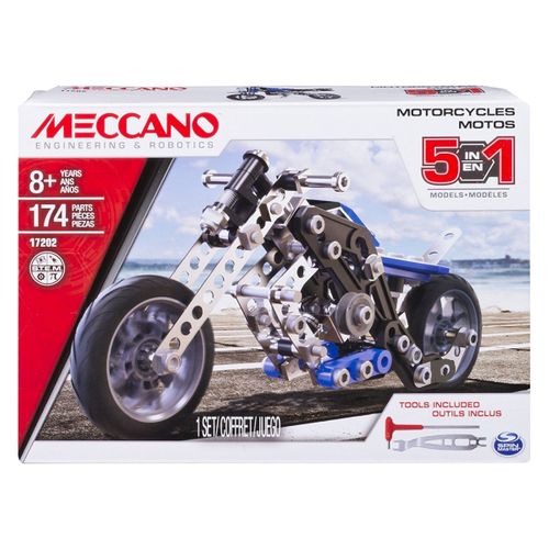 Meccano Model 5 w 1 Motocykl na Arena.pl