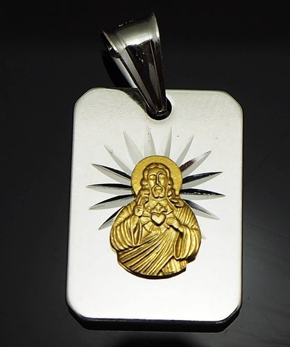 Szkaplerz z Łańcuszkiem Męskim Srebro Pancerka na Arena.pl