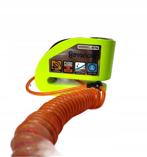 Blokada tarczy hamulcowej z alarmem KOVIX KT6/KD6 na Arena.pl