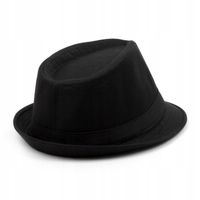 KAPELUSZ CZARNY KLASYCZNY TRILBY JACKSON r. 62cm