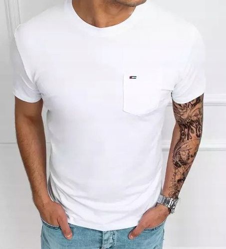 T-shirt męski bluzka koszulka basic męska flaga M na Arena.pl