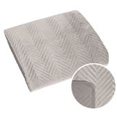 Narzuta welurowa SOFIA 230x260 Eurofirany beżowa