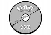 HANTLA ŻELIWNA 1x20kg hantel 20kg gryf obciążenie