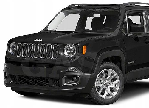 Jeep Renegade - Chromowane Listwy Grill Chrom Atrapy Zderzaka Tuning na Arena.pl