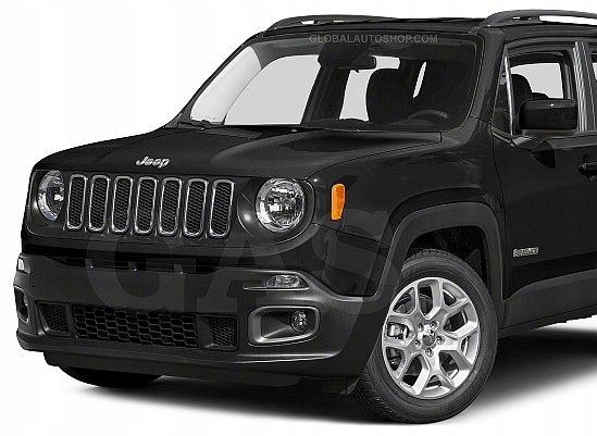 Jeep Renegade - Chromowane Listwy Grill Chrom Atrapy Zderzaka Tuning zdjęcie 2