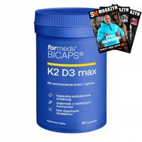 FORMEDS BICAPS WITAMINA K2+D3 4000 MAX OCHRONA KOŚCI STAWY MIĘŚNIE