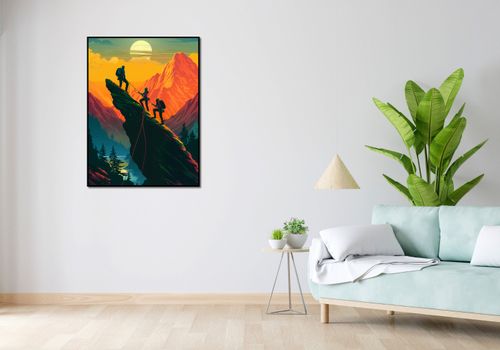 Plakat 75x100cm U Szczytu na Arena.pl