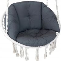 PODUSZKA NA HUŚTAWKĘ BOCIANIE GNIAZDO BOHO BAWEŁNIANA - kolory mix