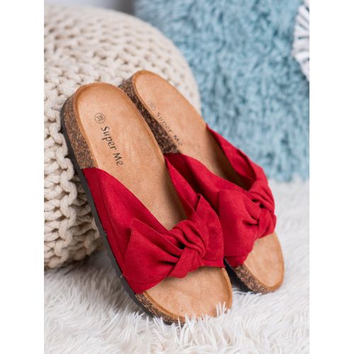 Modne Czerwone Klapki r.37 na Arena.pl