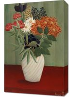 Obraz 40x60cm Bouquet of Flowers,, Rousseau Vintage do Salonu