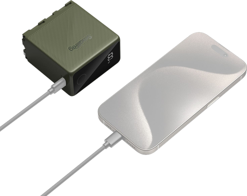 Smallrig 4577 Akumulator do aparatu USB-C NP-F970 Zielony na Arena.pl