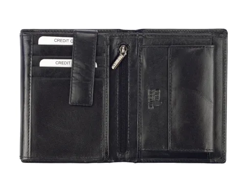 męski portfel skórzany rovicky czarny na Arena.pl