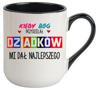 KUBEK Z NADRUKIEM ŚMIESZNY PREZENT DZIEŃ DZIADKA URODZINY IMIENINY DZIADEK