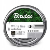 Bradas White Line Wąż Ogrodowy 50m 5/8 cala (15,875mm) PCW WWL5/850