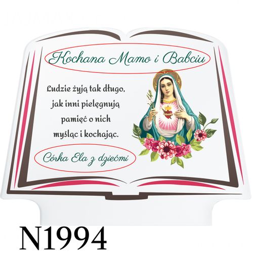 PODSTAWKA POD ZNICZE STATUETKA NA NAGROBEK XXL na Arena.pl