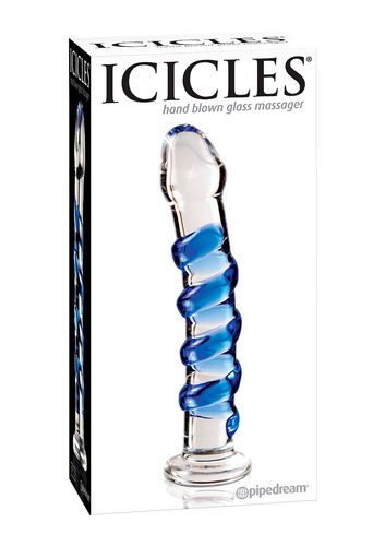Dildo-Icicles No 5 - Hand Blown Massager na Arena.pl