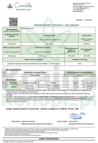CBD SUSZ KONOPNY DIESEL PREMIUM PRODUKT NATURALNY 10 g na Arena.pl
