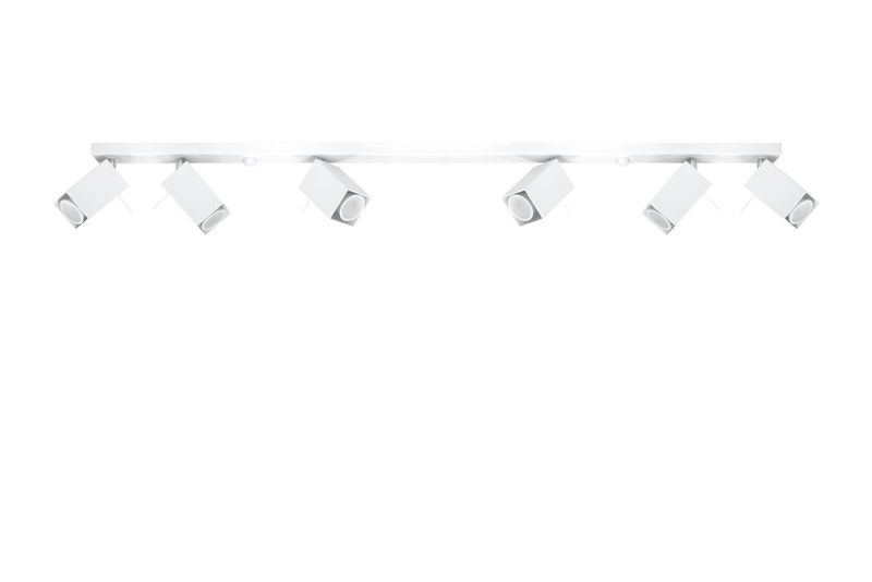 Regulowana LAMPA sufitowa MERIDA SL.0464 metalowa OPRAWA reflektorki białe zdjęcie 1