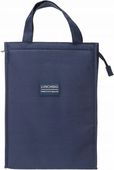 TORBA TERMICZNA Z UCHWYTEM IZOLACYJNA WODOODPORNA LUNCH BAG GRANATOWA 12 L