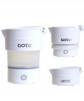 CZAJNIK TURYSTYCZNY SKŁADANY ELEKTRYCZNY 0,6L GOTIE SILIKONOWY MAŁY