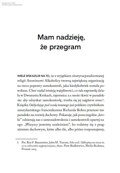 Oddychając Pod Wodą. Duchowość I Program Dwunastu Kroków zdjęcie 8