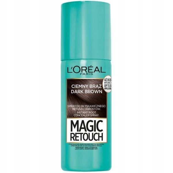 Loreal Magic Retouch Spray Do Włosów Na Odrosty Ciemny Brąz zdjęcie 1