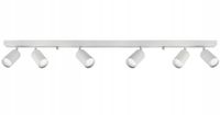 Lampa sufitowa szyna spot oprawa halogenowa 6x GU10 biała